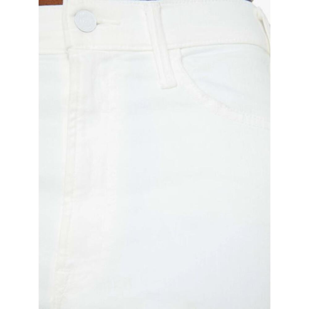 NEW MOTHER The Hustler Ankle Fray Jeans Fairest Of Them All Flared Leg Size 33 - Picture 11 of 14